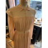 Robe soie et dentelle années 20