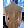 Robe soie et dentelle années 20