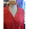 Blouse Saint-Laurent vintage coton rouge T42