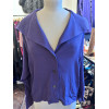 Blouse Chloé vintage soie violette
