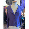 Blouse Chloé vintage soie violette