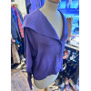 Blouse Chloé vintage soie violette