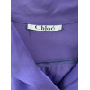 Blouse Chloé vintage soie violette