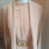 Blouse Chloé soie nude lavalliere