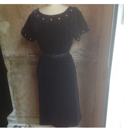 Robe Yves Saint-Laurent velours