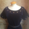 Robe Yves Saint-Laurent velours