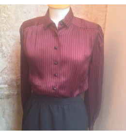 Chemisier Valentino En Dentelle Rose - Taille 10 US (46 IT) - Manches Longues, Boutonnage