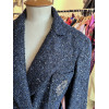 Veste Chanel marine écusson T40/S