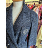 Veste Chanel marine écusson T40/S