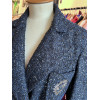 Veste Chanel marine écusson T40/S