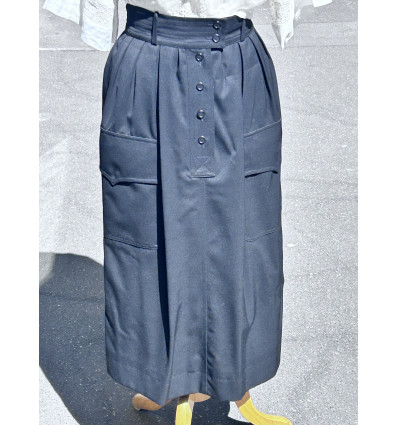 Jupe Saint-Laurent vintage T34 "officier"