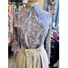 Chemise/blouse soie vintage Cacharel