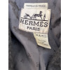 Veste Hermès vintage laine gris anthracite TM
