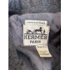 Veste Hermès vintage laine gris anthracite TM