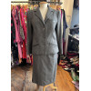 Veste Hermès vintage laine gris anthracite TM