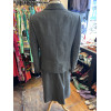 Veste Hermès vintage laine gris anthracite TM