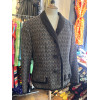 Veste Hermès vintage TS laine et velours