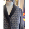 Veste Hermès vintage TS laine et velours