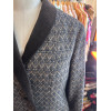 Veste Hermès vintage TS laine et velours