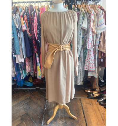 Robe Balmain boutique cocktail soie