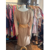 Robe Balmain boutique cocktail soie