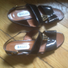 Paire de sandales vintage BALLY T36,5
