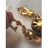 Paire de clips Yves Saint-Laurent vintage coeur