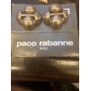 Paire de clips Paco Rabanne années 90