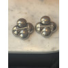 Paire de clips Paco Rabanne années 90