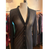 Gilet long/veste mesh Jean Paul Gaultier vintageTL noir(e)