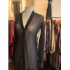 Gilet long/veste mesh Jean Paul Gaultier vintageTL noir(e)