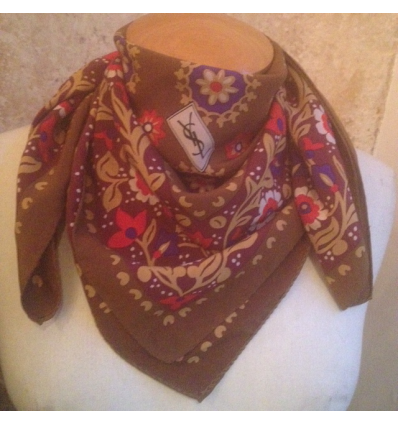 Foulard Yves Saint-Laurent vintage