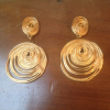 Paire de clips Balenciaga vintage