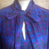Blouse Saint-Laurent vintage col lavallière