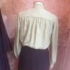 Blouse Saint-Laurent vintage T34 pois