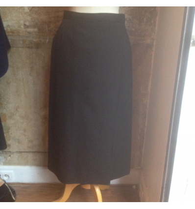 Jupe portefeuille Saint-Laurent vintage