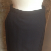 Jupe portefeuille Saint-Laurent vintage