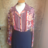 Blouse LANVIN vintage soie TM