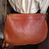 Besace cuir fauve UPLA
