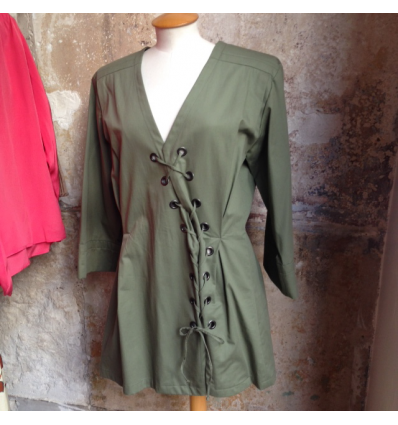 Robe Yves Saint Laurent vintage saharienne