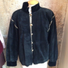 Veste peau Saint-Laurent vintage T38