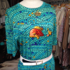 Robe Hermes vintage coton