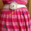 Ceinture vintage NINA RICCI passementerie