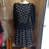 Robe Balenciaga vintage pois
