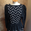 Robe Balenciaga vintage pois