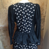 Robe Balenciaga vintage pois