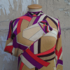 Robe Leonard vintage maille