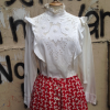 Top dentelle esprit victorien