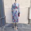 Robe ANASTASIA vintage esprit japonisant