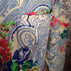 Robe ANASTASIA vintage esprit japonisant